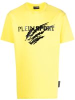 Plein Sport t-shirt à logo imprimé - Jaune