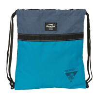 Rugtas met Koordjes BlackFit8 California Blauw Zwart 35 x 40 x 1 cm