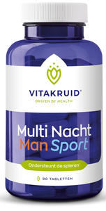 Vitakruid Multi Nacht Man Sport Tabletten
