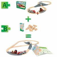 Accessoires Brio Starter pack track Afzonderlijke lijnen