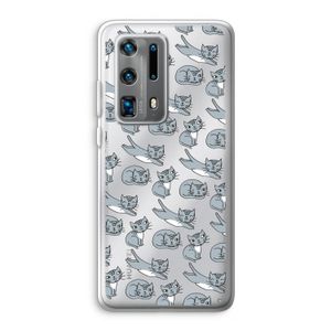 Poezen: Huawei P40 Pro Plus Transparant Hoesje