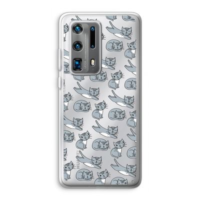 Poezen: Huawei P40 Pro Plus Transparant Hoesje