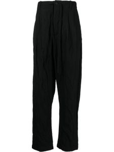 Forme D'expression pantalon sarouel à coupe quatre poches - Noir