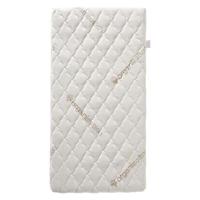 Babymatras van biologisch katoen - 60x120x10 cm - 100% katoen - Afneembare hoes - Geen chemische behandeling