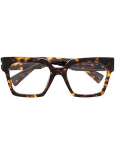 Miu Miu Eyewear lunettes de vue à monture carrée - Marron