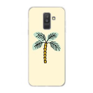 Palmboom: Samsung Galaxy A6 Plus (2018) Transparant Hoesje