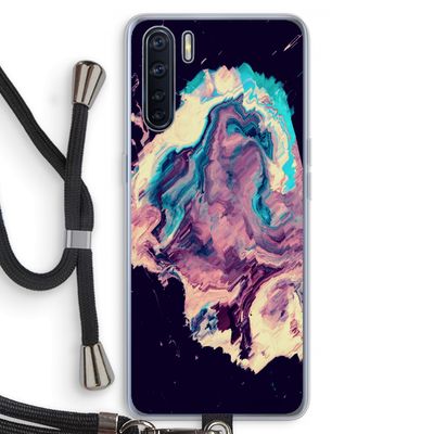 Cosmic Silence: Oppo A91 Transparant Hoesje met koord