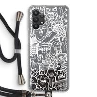 Vexx Mixtape #2: Samsung Galaxy A32 5G Transparant Hoesje met koord