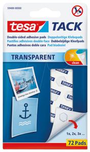 TESA 59408-00000 papierpin Transparant 72 stuk(s)