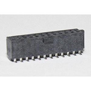 Molex 781202407 Female header, inbouw (standaard) Totaal aantal polen: 24 Rastermaat: 1.27 mm Inhoud: 1 stuk(s) Tube