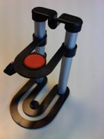 Krullinthouder voor 1 spoel