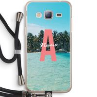 Pacific Dream: Samsung Galaxy J3 (2016) Transparant Hoesje met koord