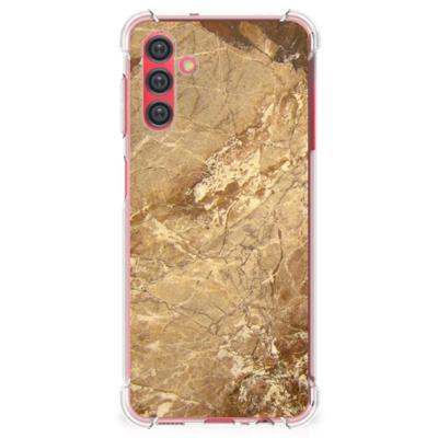 Samsung Galaxy A13 5G | A04s Anti-Shock Hoesje Marmer Creme Samsung Galaxy A13 5G | A04s Anti-Shock Hoesje Marmer Creme