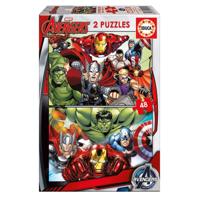 Kinderpuzzel Marvel Avengers Educa (2 x 48 pcs)