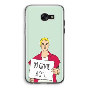 Gimme a call: Samsung Galaxy A5 (2017) Transparant Hoesje