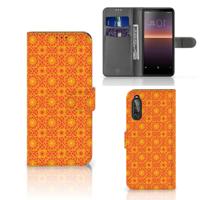 Sony Xperia 10 II | Telefoon Hoesje | Batik Oranje