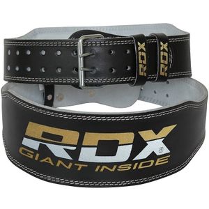 RDX Sports Gym Lederen Gewichtenhef Riem