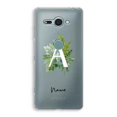 Green Brush: Sony Xperia XZ2 Compact Transparant Hoesje