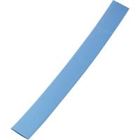 TRU COMPONENTS 1570600 Krimpkous zonder lijm Blauw 9 mm 3 mm Krimpverhouding:3:1 per meter