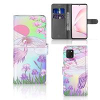 Samsung Note 10 Lite | Telefoonhoesje | Met pasjeshouder | Bird