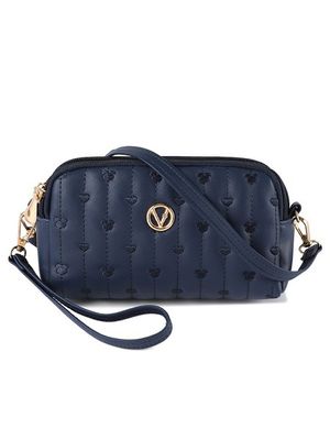 Trendy Metallic Embroidered Crossbody Messenger Bag Trendy Metallic Embroidered Crossbody Messenger Bag