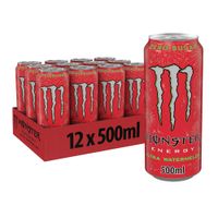 Monster Energy - Ultra Watermelon Zero Sugar - 12x 500ml - thumbnail