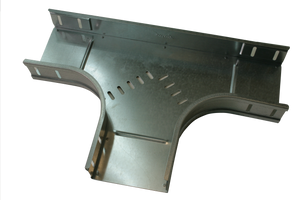T stuk 150mm metalen kabelgoot gegalvaniseerd