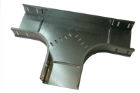 T stuk 150mm metalen kabelgoot gegalvaniseerd