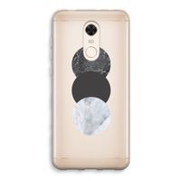 Marmeren cirkels: Xiaomi Redmi 5 Transparant Hoesje