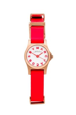 Horlogeband Marc by Marc Jacobs MBM1315 Leder Oranje 10mm