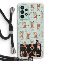 Gymboys: Samsung Galaxy A52s 5G Transparant Hoesje met koord Gymboys: Samsung Galaxy A52s 5G Transparant Hoesje met koord
