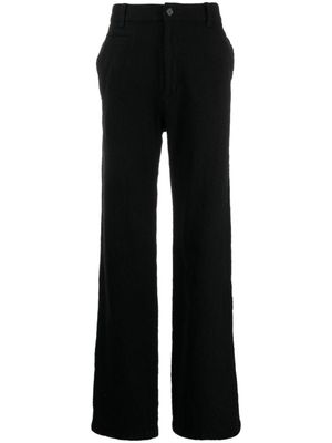 Undercover pantalon en laine à coupe droite - Noir