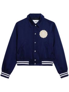 AMI Paris veste bomber à logo Ami de Coeur - Bleu