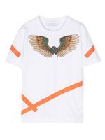 Roberto Cavalli Junior t-shirt en coton - Blanc