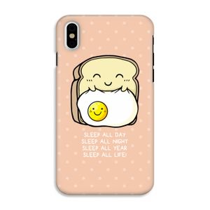 Sleep All Day: iPhone XS Tough Case