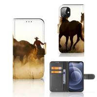Apple iPhone 12 Mini | Telefoonhoesje | Met pasjeshouder | Design Cowboy