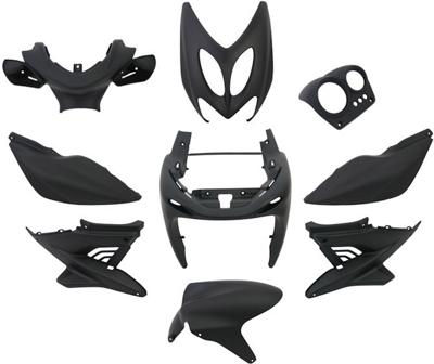 Edge plaatset aerox tot bj. 2014 9 delig mat zwart