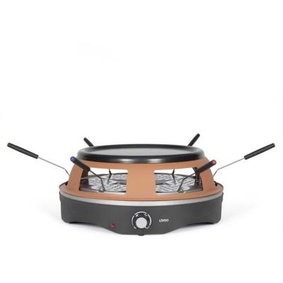 Pizzaoven - LIVOO - DOC304 - 1200W - 6 personen - Ø10 cm - Antiaanbaklaag