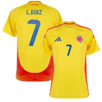 Colombia Shirt Thuis 2024-2025 + L. Díaz 7