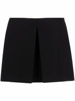 Valentino Garavani jupe-short à plis - Noir