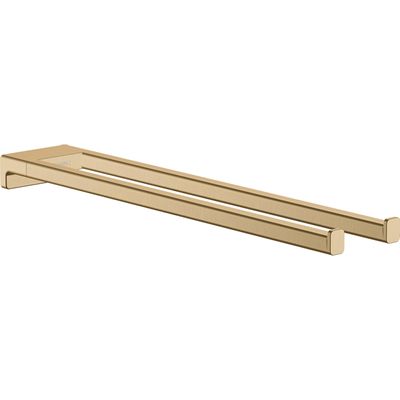 Hansgrohe Addstoris handdoekhouder 2-lids brushed bronze 41770140