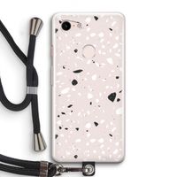 Terrazzo N°20: Pixel 3 Transparant Hoesje met koord