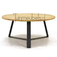 Tuintafel Basso Teak 160 cm Rond