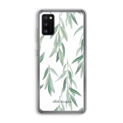 Branch up your life: Samsung Galaxy A41 Transparant Hoesje