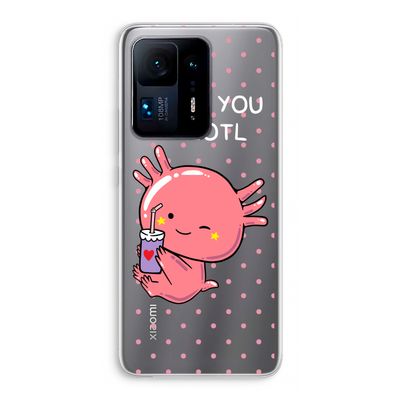 Love You A Lotl: Xiaomi Mi Mix 4 Transparant Hoesje