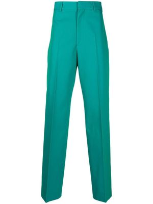 Palm Angels pantalon de costume en coton - Bleu
