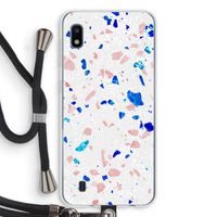Terrazzo N°6: Samsung Galaxy A10 Transparant Hoesje met koord