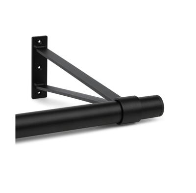 Afstandsteun 350 mm zwart - per stuk