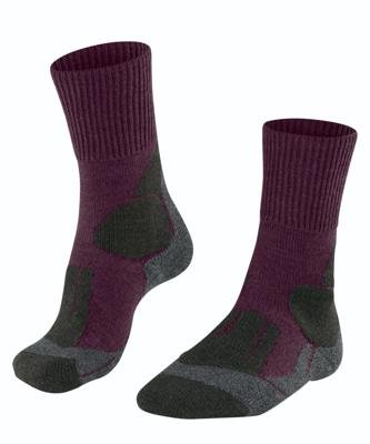 Falke Tk1 Adventure Dames Wandelsok Dark Mauve 35-36