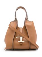 Tod's sac cabas Timeless à plaque logo - Marron - thumbnail